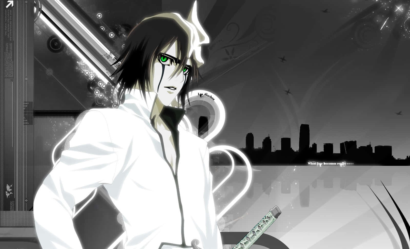 Ulquiorra Cifer - A Powerful Arrancar Wallpaper