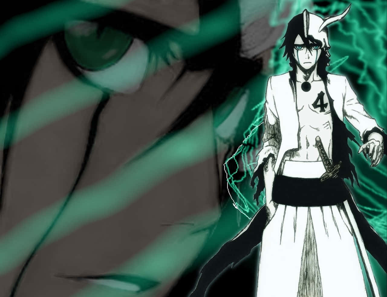 Ulquiorra Cifer, An Esapada Arrancar From The Anime And Manga Series Bleach Wallpaper