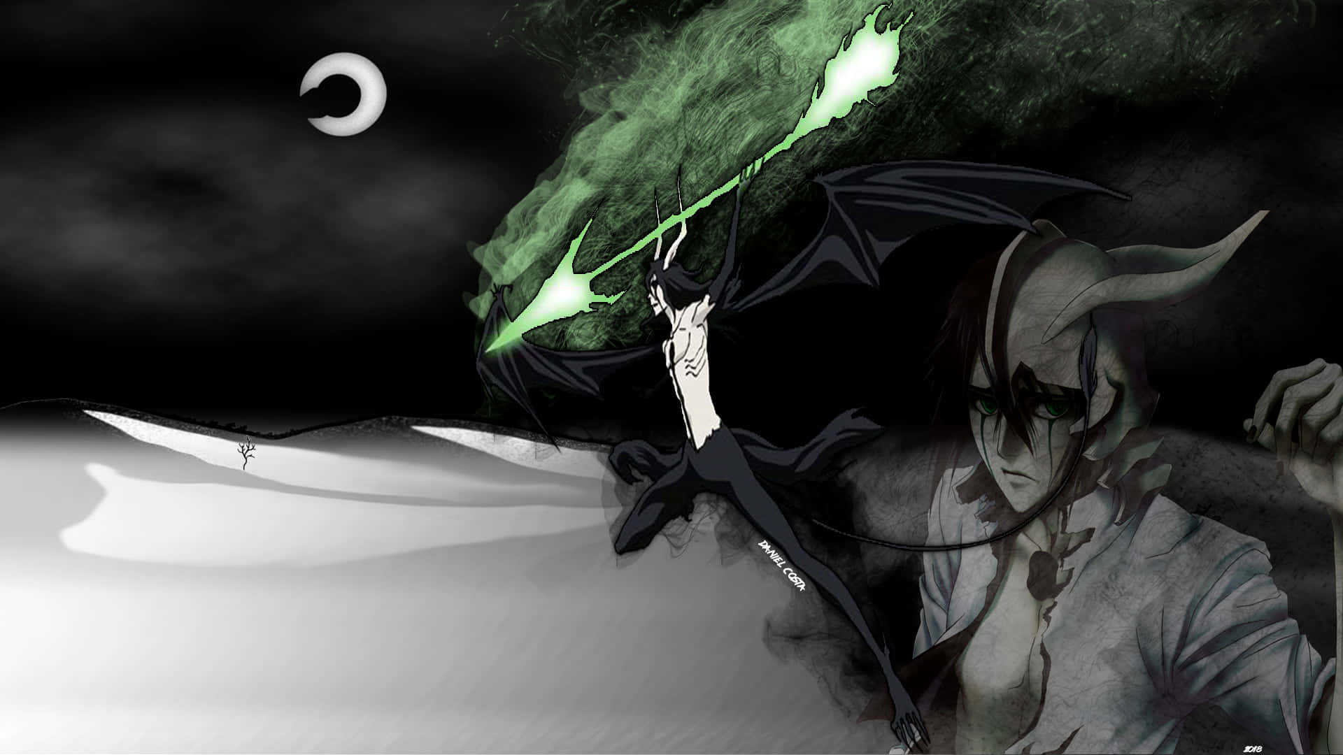 Ulquiorra Cifer - Bleach Anime Character Wallpaper