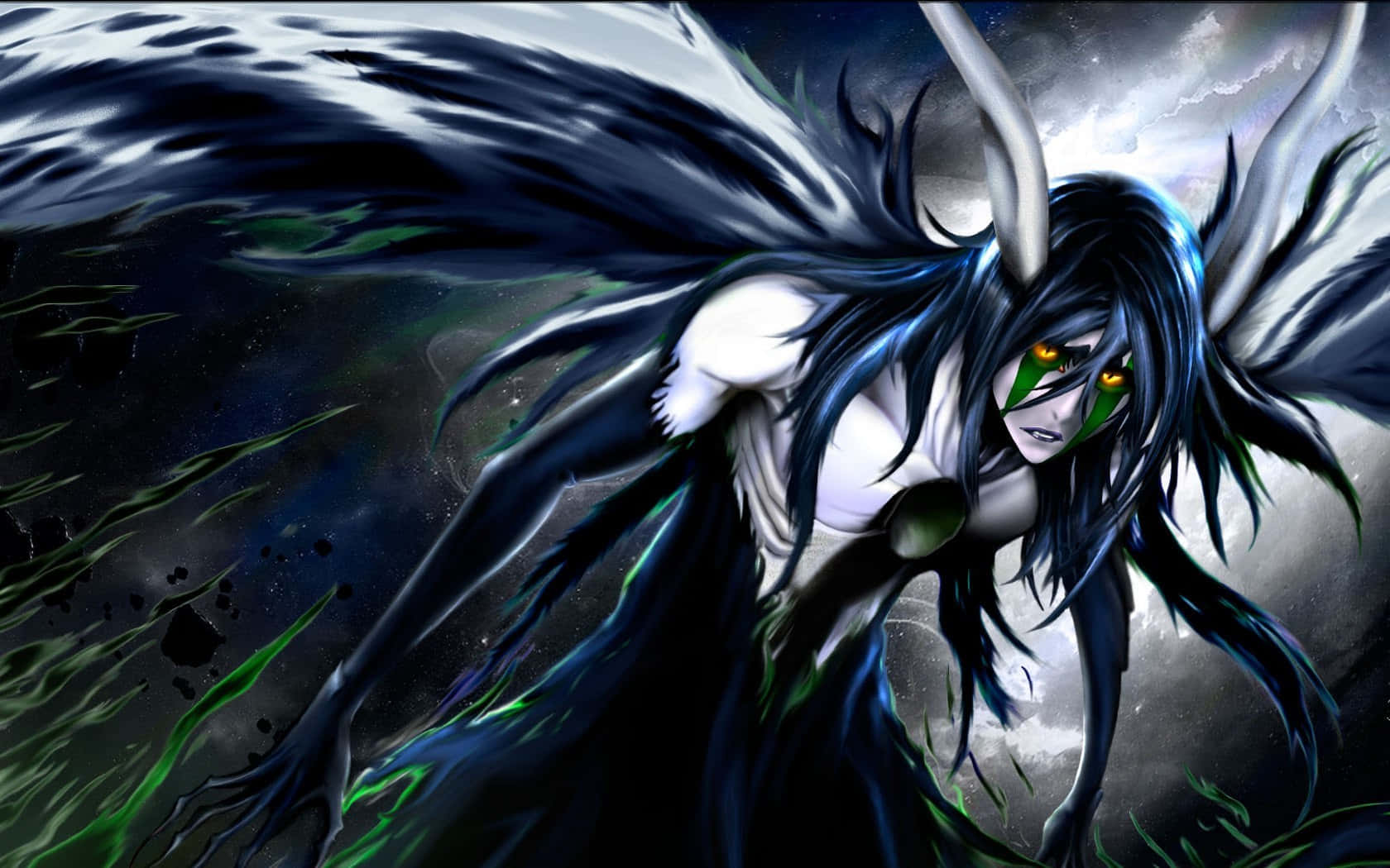 Ulquiorra Cifer - Fierce Warrior Of The Espada Wallpaper