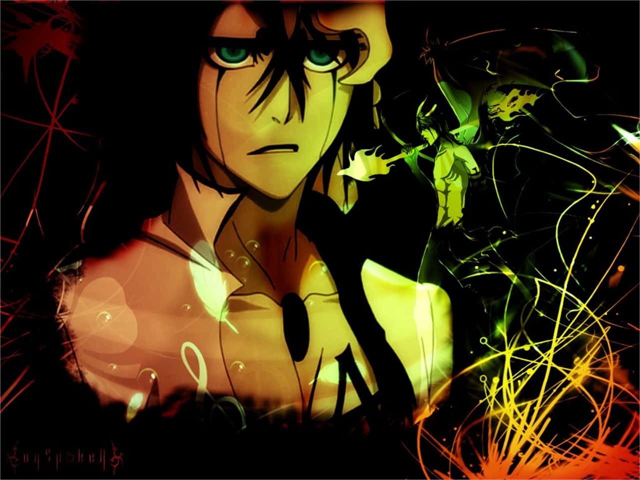 Ulquiorra Cifer From The Anime Hit 'bleach' Wallpaper