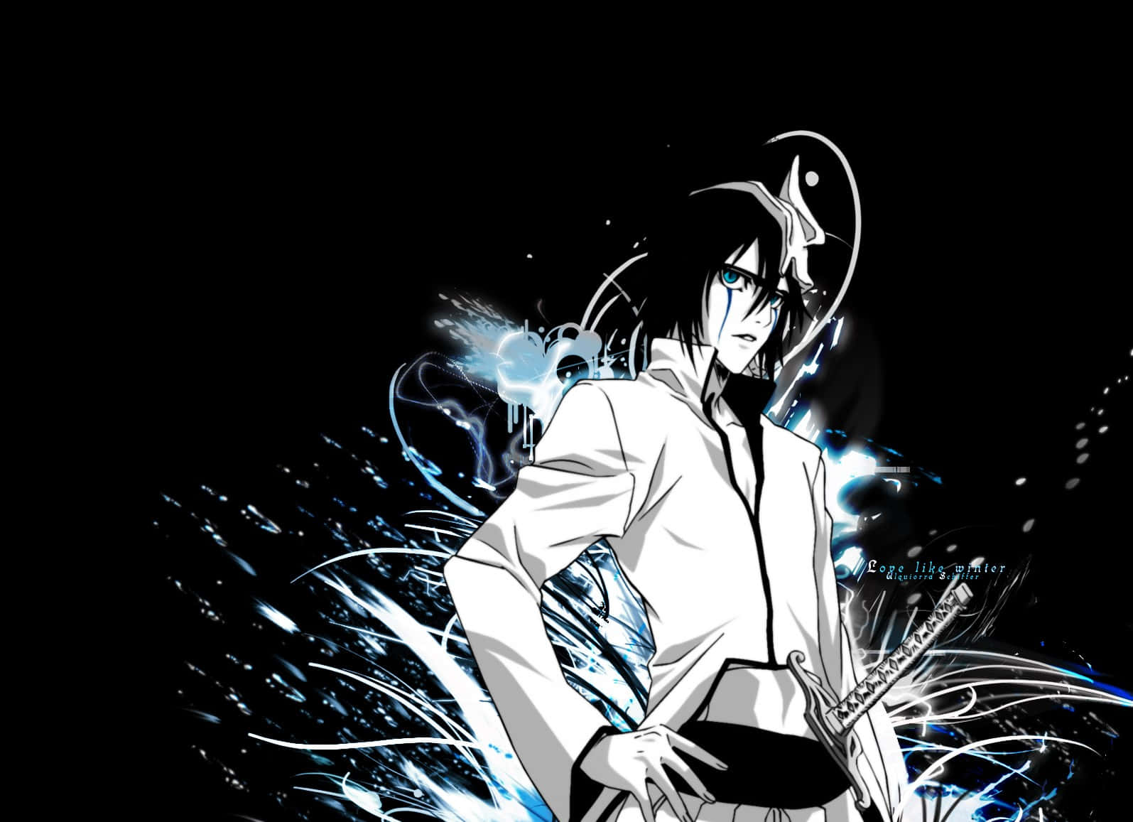 Ulquiorra Cifer Illuminates The Darkness Wallpaper