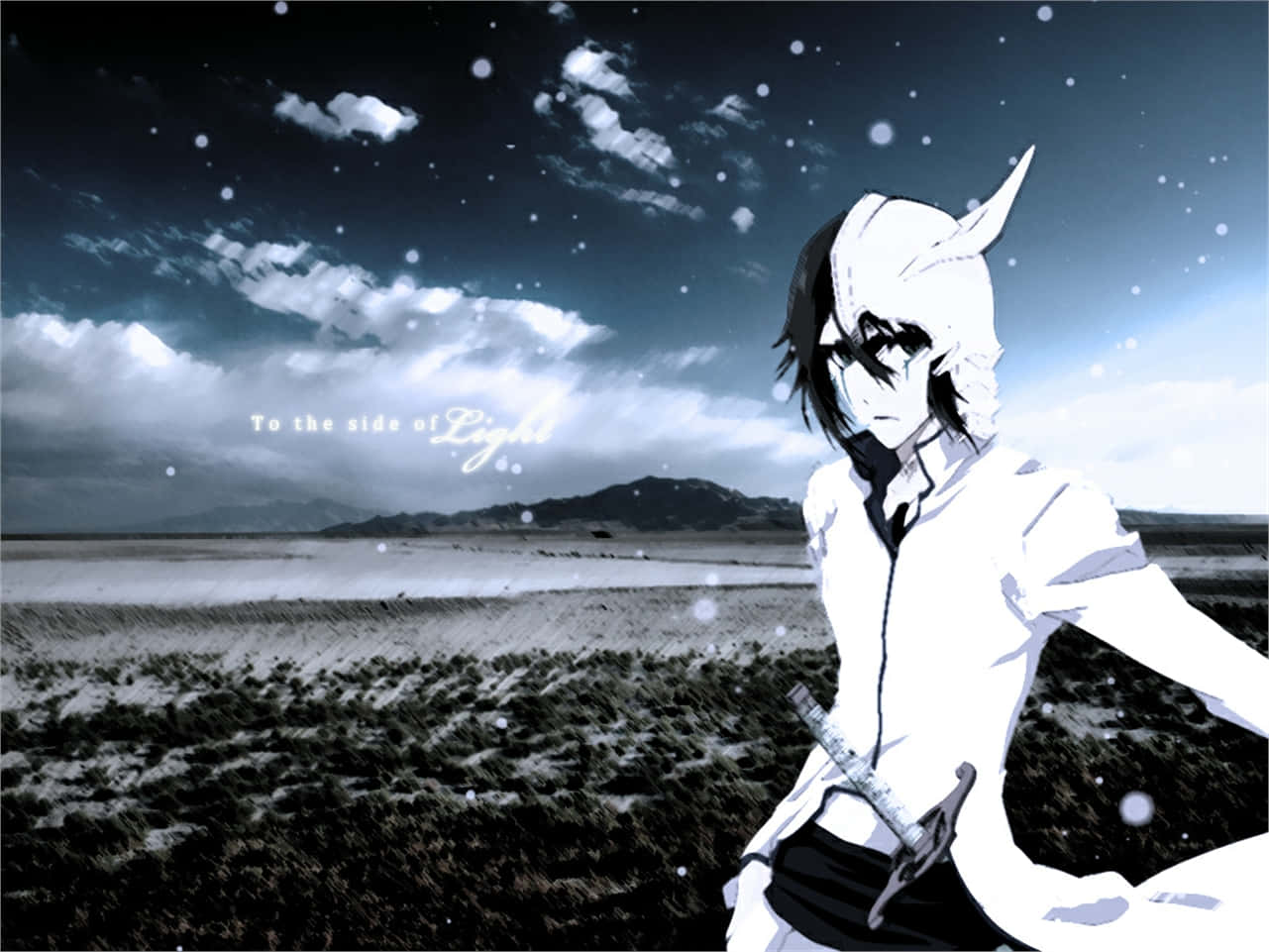 Ulquiorra Cifer, The Desolate Espada From The Hit Anime Series Bleach. Wallpaper