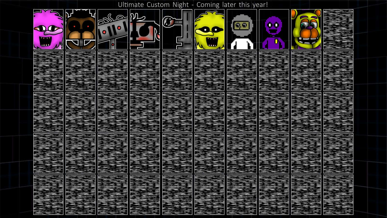 Ultimate Custom Night - An Exciting Night Of Horror And Thrill Wallpaper