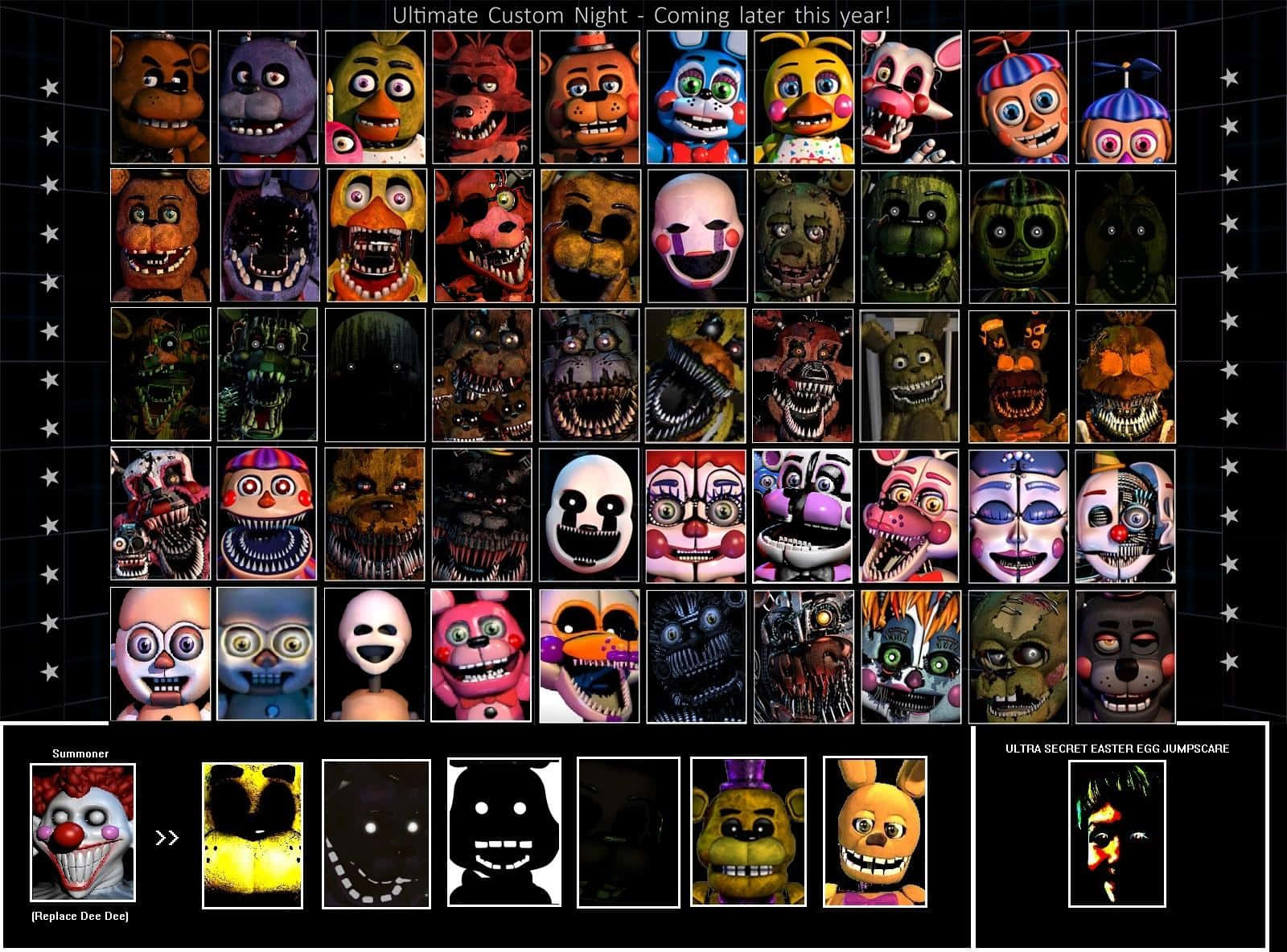 Ultimate Custom Night Gaming Experience Wallpaper