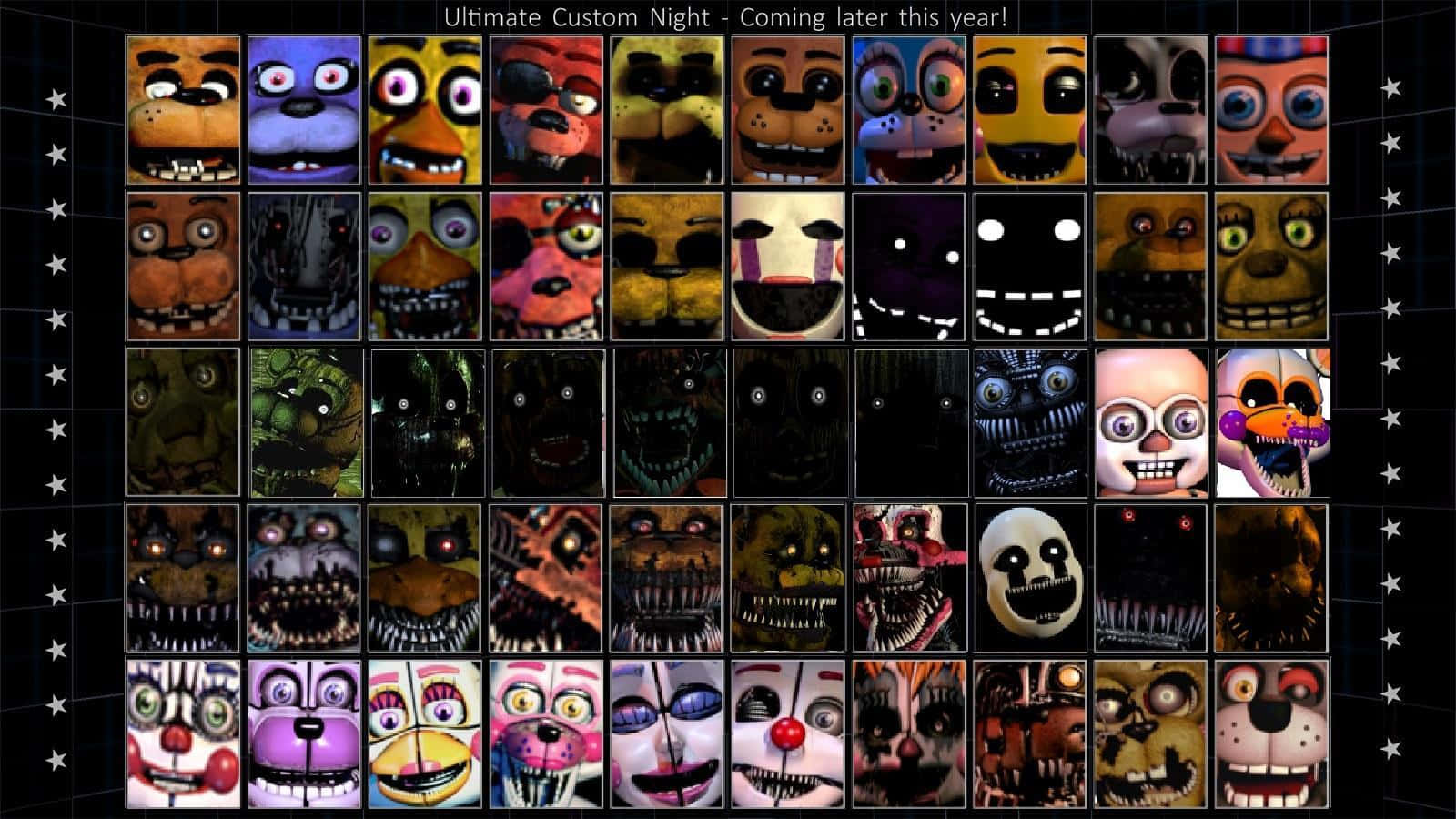 Ultimate Custom Night Thrills And Chills Wallpaper