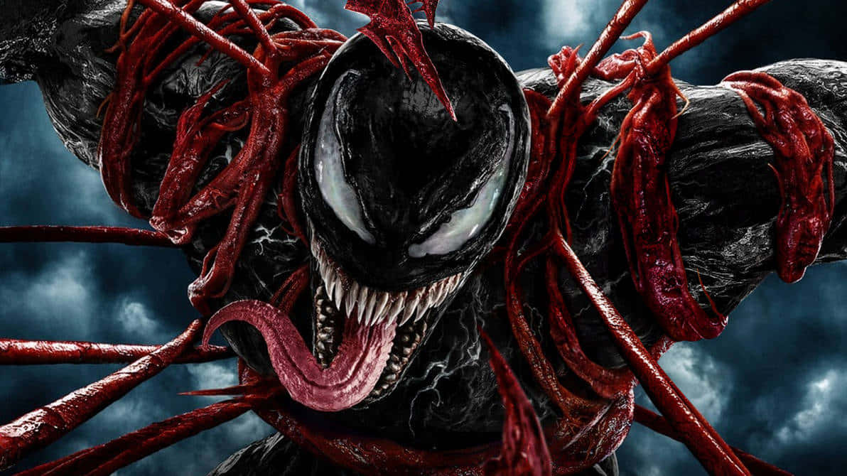 Ultimate Showdown: Venom Vs Carnage Wallpaper