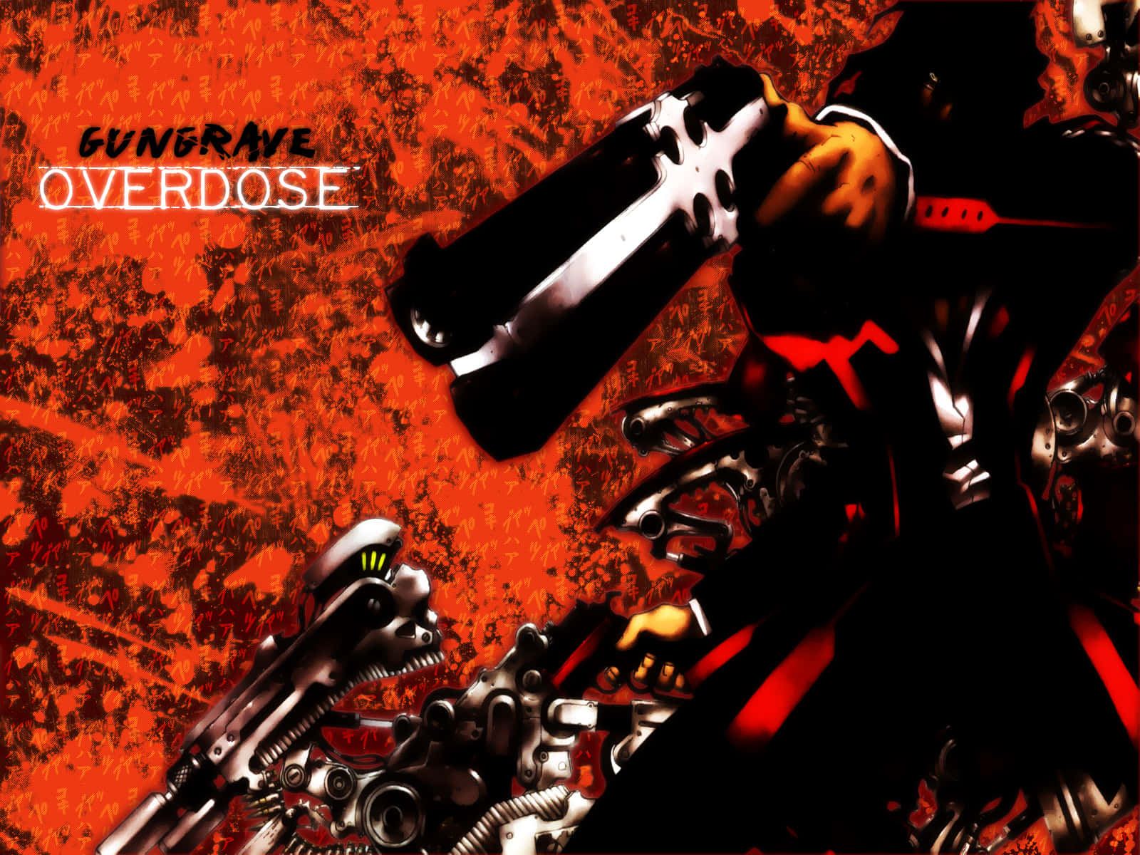 Undead Gungrave Is Ready To Attack Wallpaper