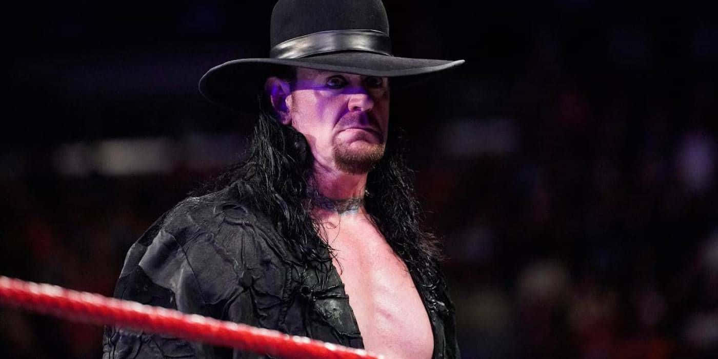 Undertaker Intimidating Glare W W E Wallpaper