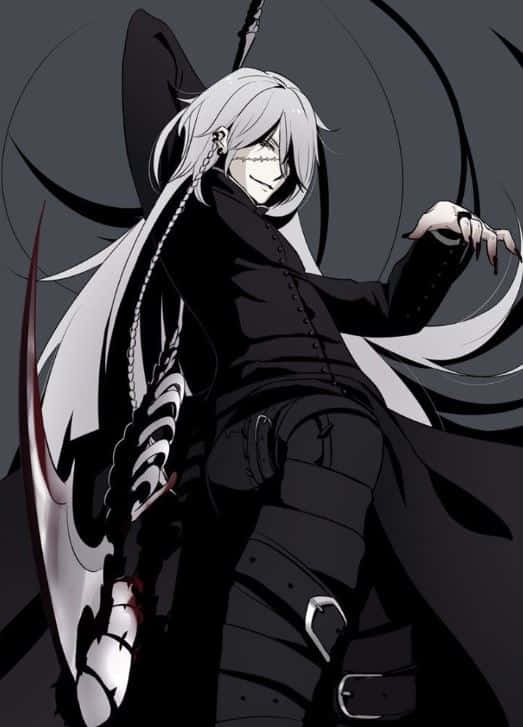 Undertaker - The Mysterious And Enigmatic Grim Reaper From Black Butler Wallpaper