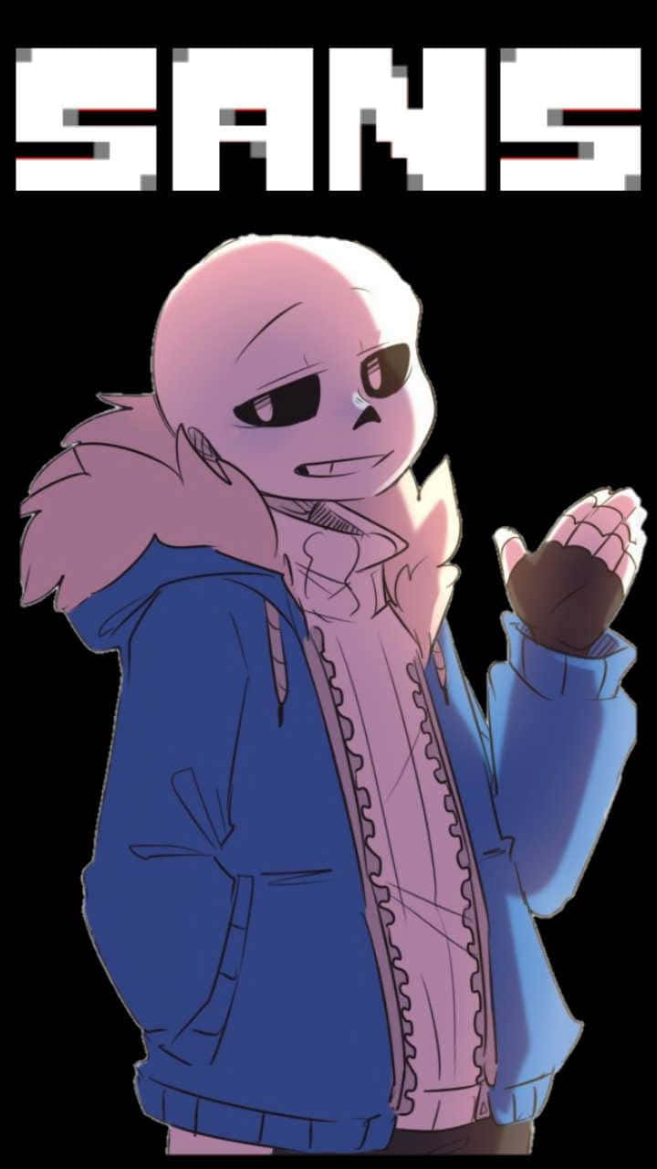 Undertale Sans Smiles Sarcastically Wallpaper