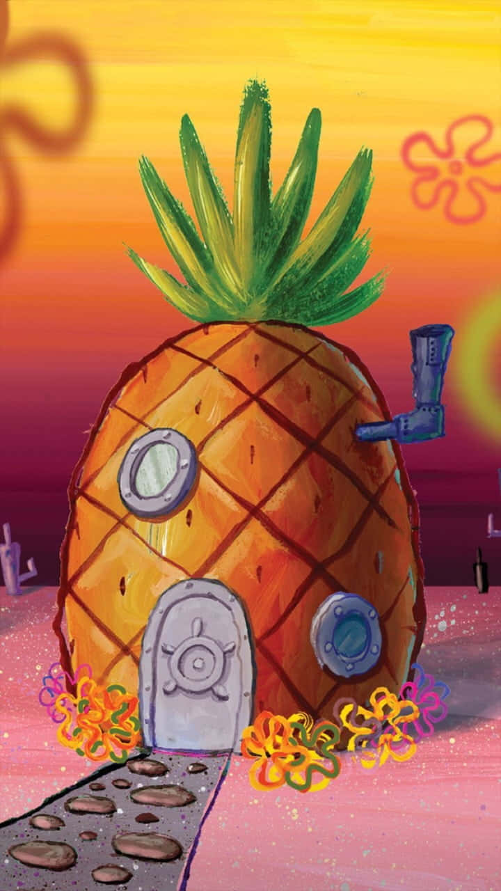 Underwater Home Of Spongebob Squarepants Wallpaper