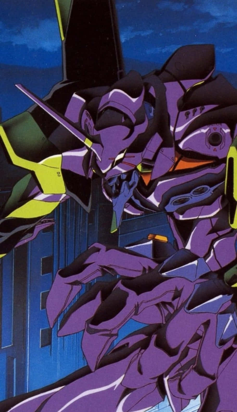 Unit 01 Neon Genesis Evangelion Iphone Wallpaper