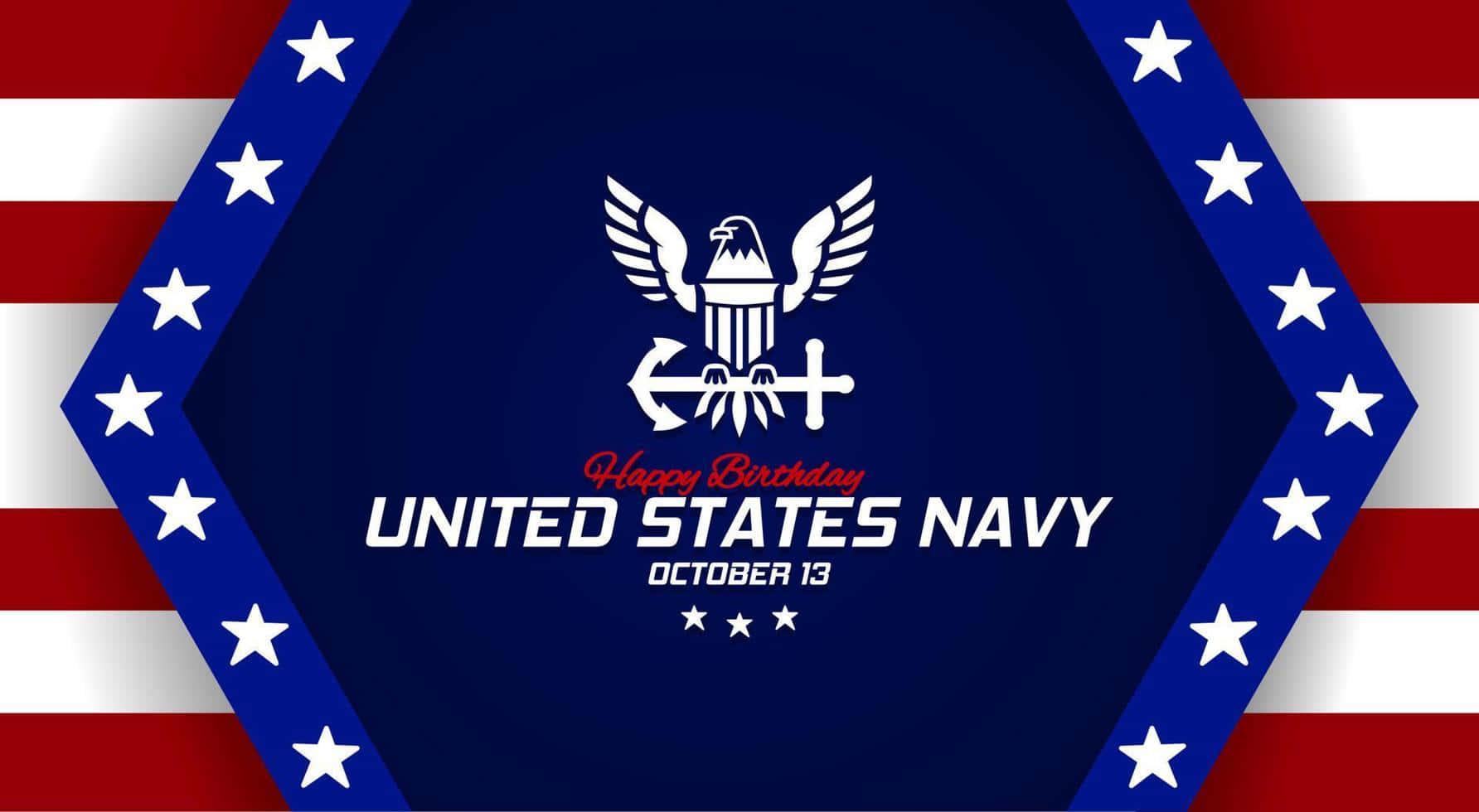 United States Navy Birthday Celebration Wallpaper