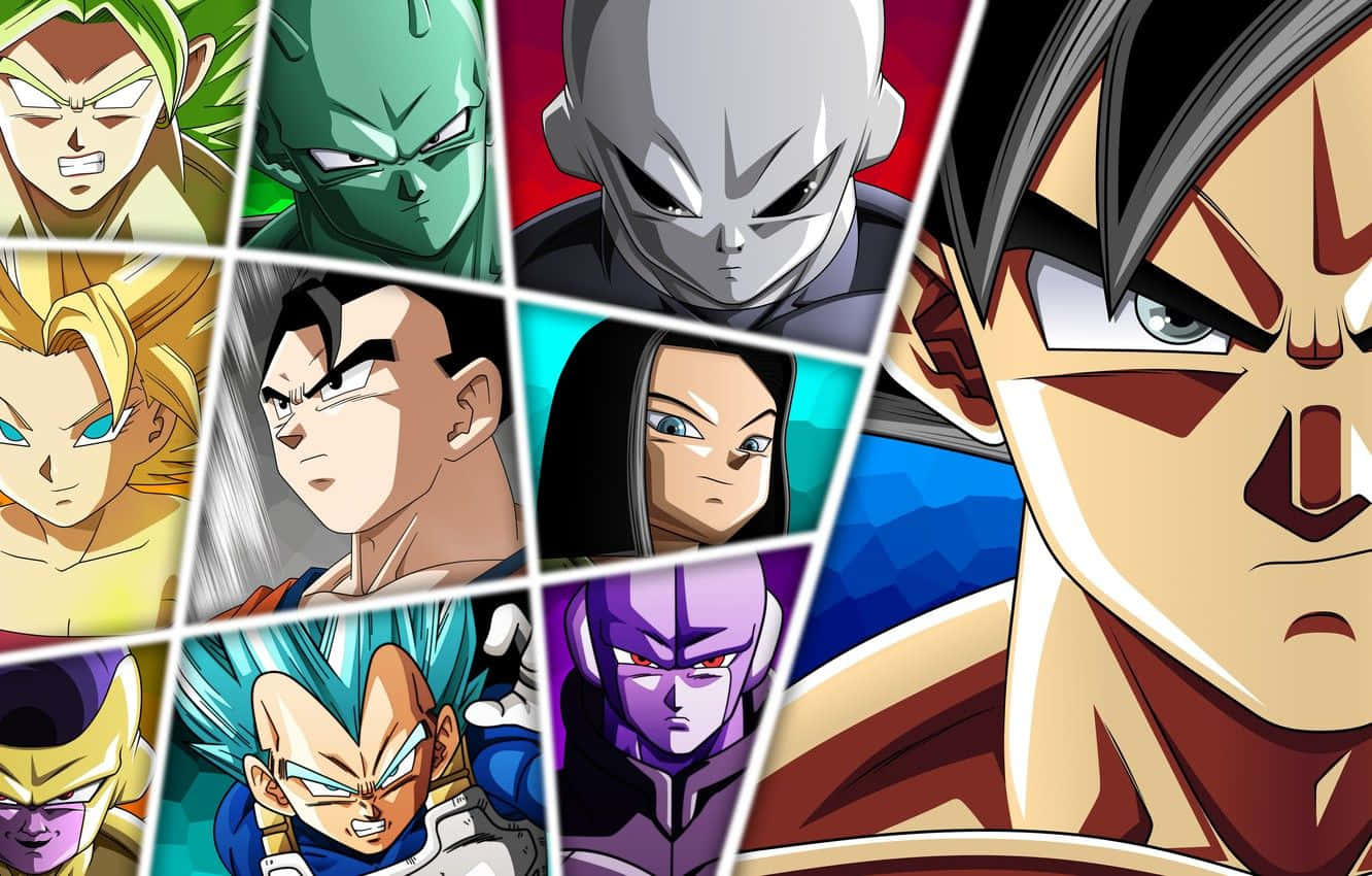 Universe 6 Warriors Of Dragon Ball Super Wallpaper