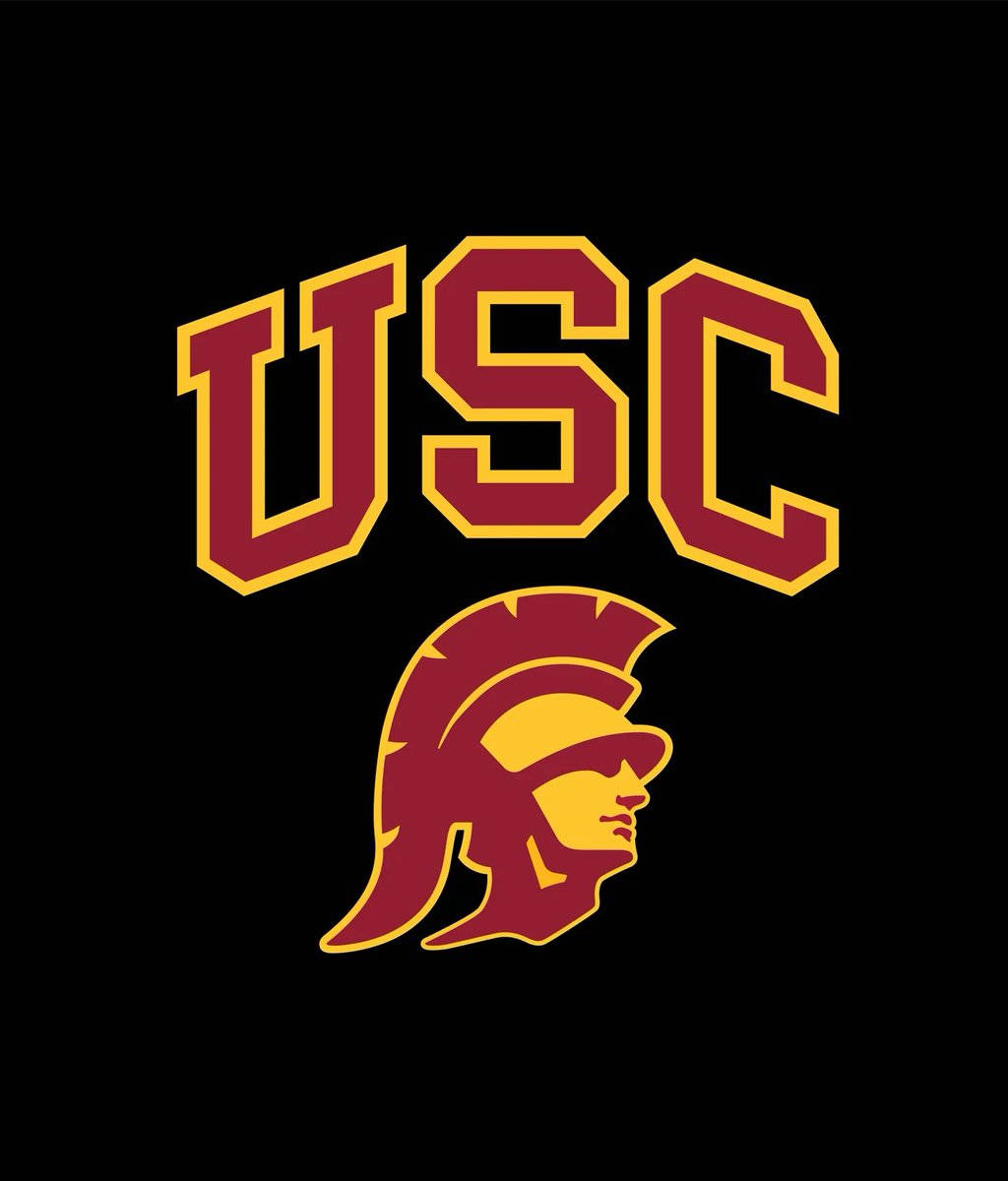 University Of Southern California Trojans Black Phone Wallpaper