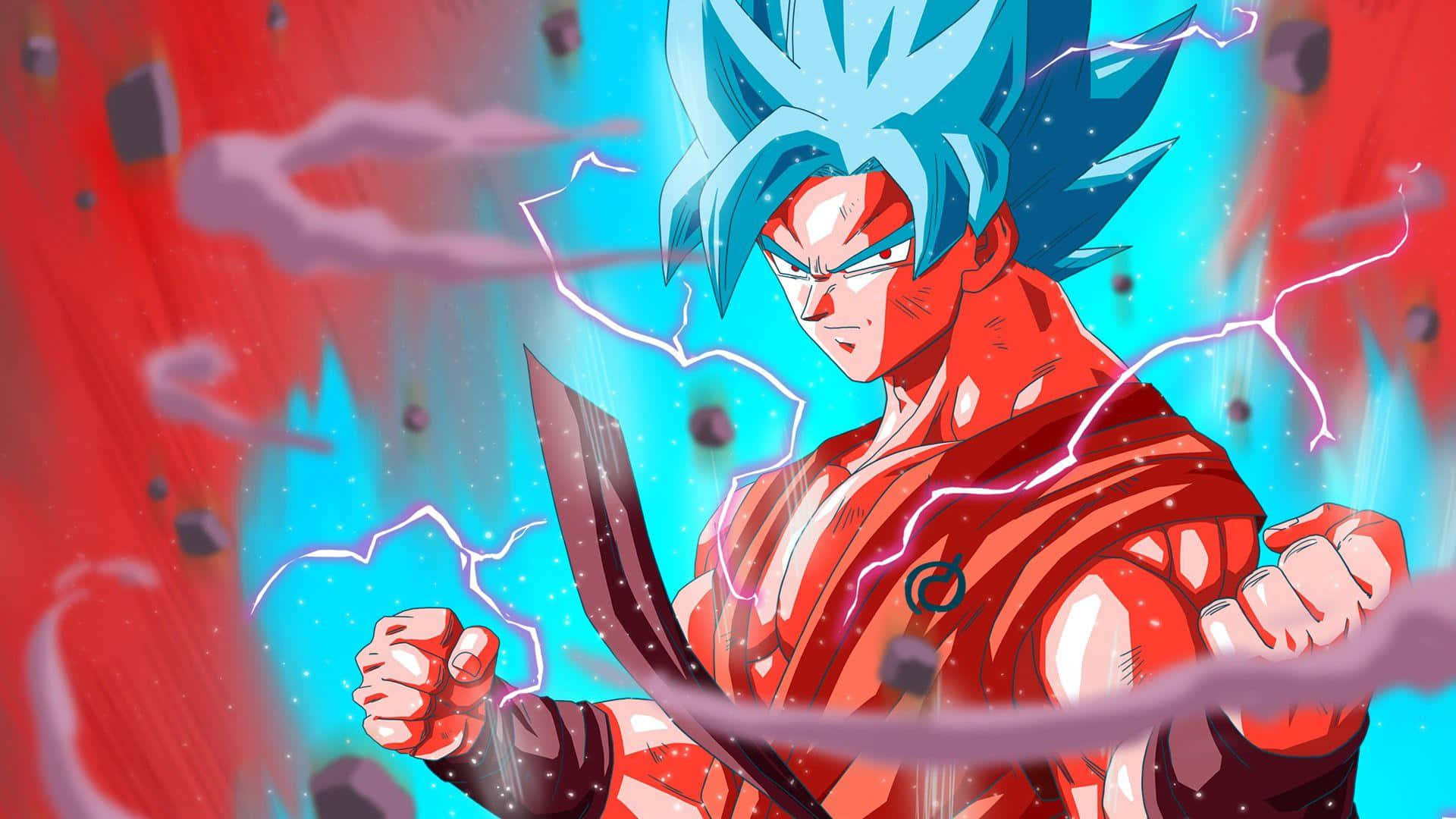 Unleash The Power Of Super Saiyan Wallpaper