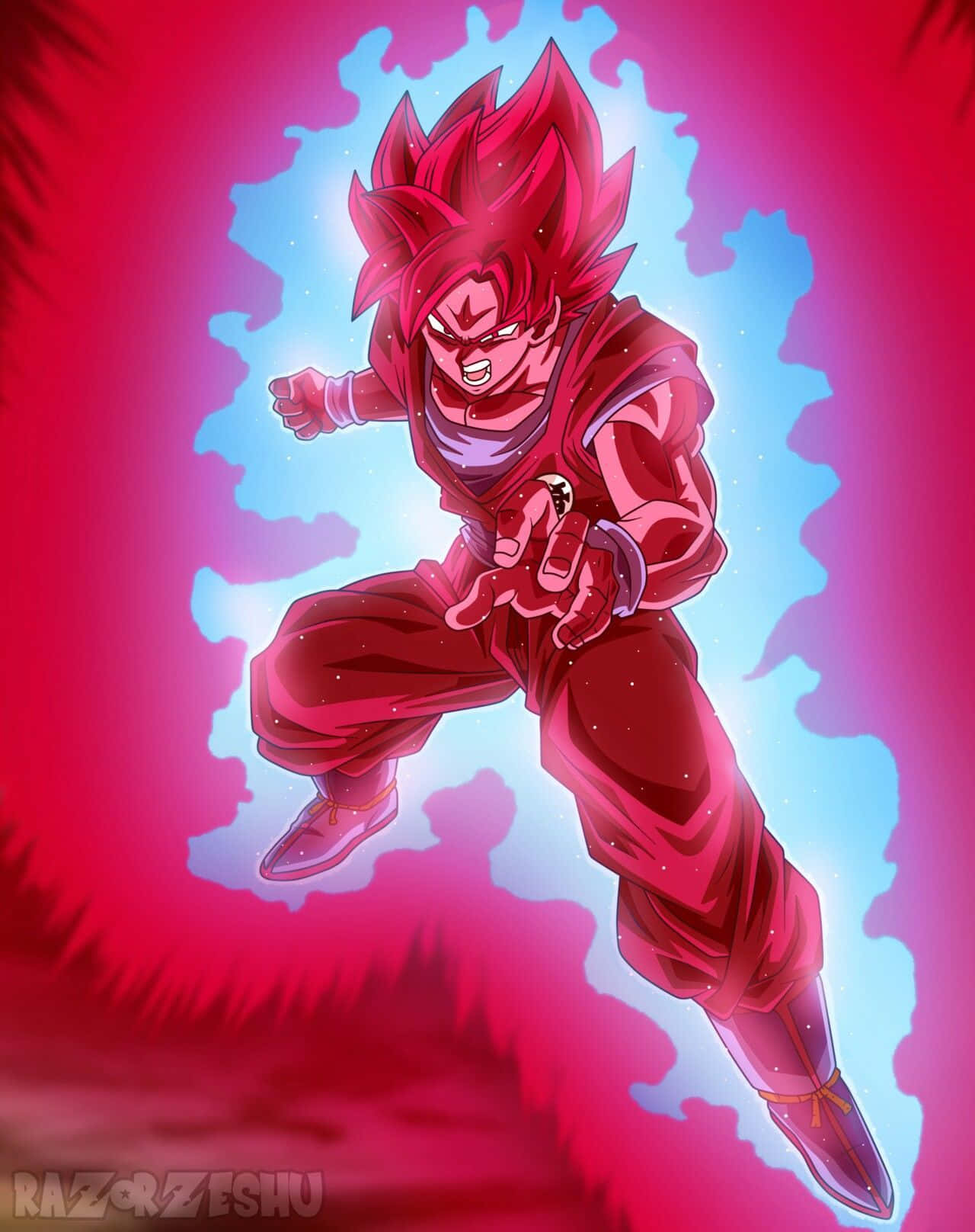 Unleash The Power Of The Kaioken! Wallpaper