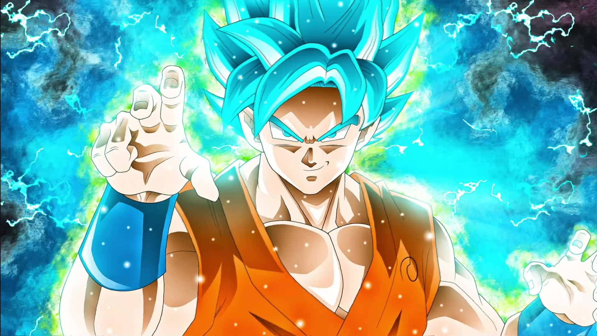 Unleash The Power Of The Saiyans Wallpaper