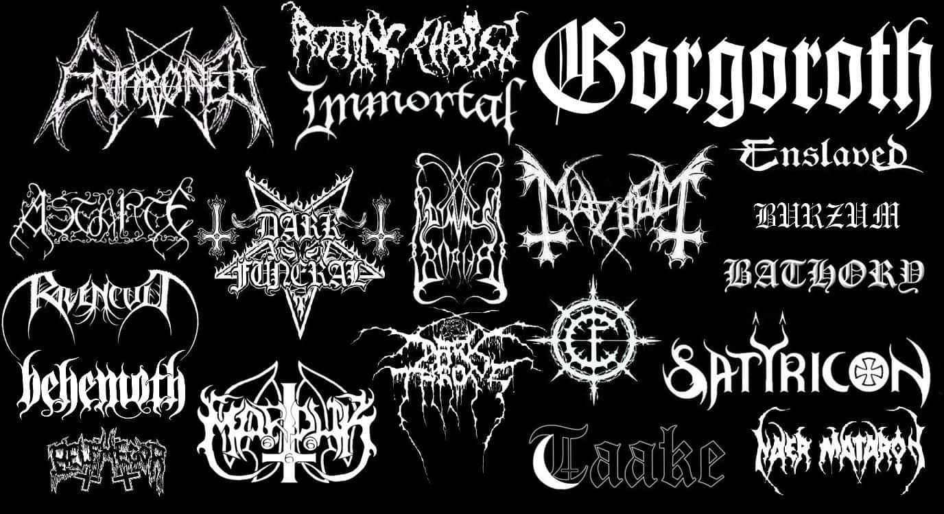 Unleash Your Inner Demons With The Spirit Of Black Metal Music. Wallpaper