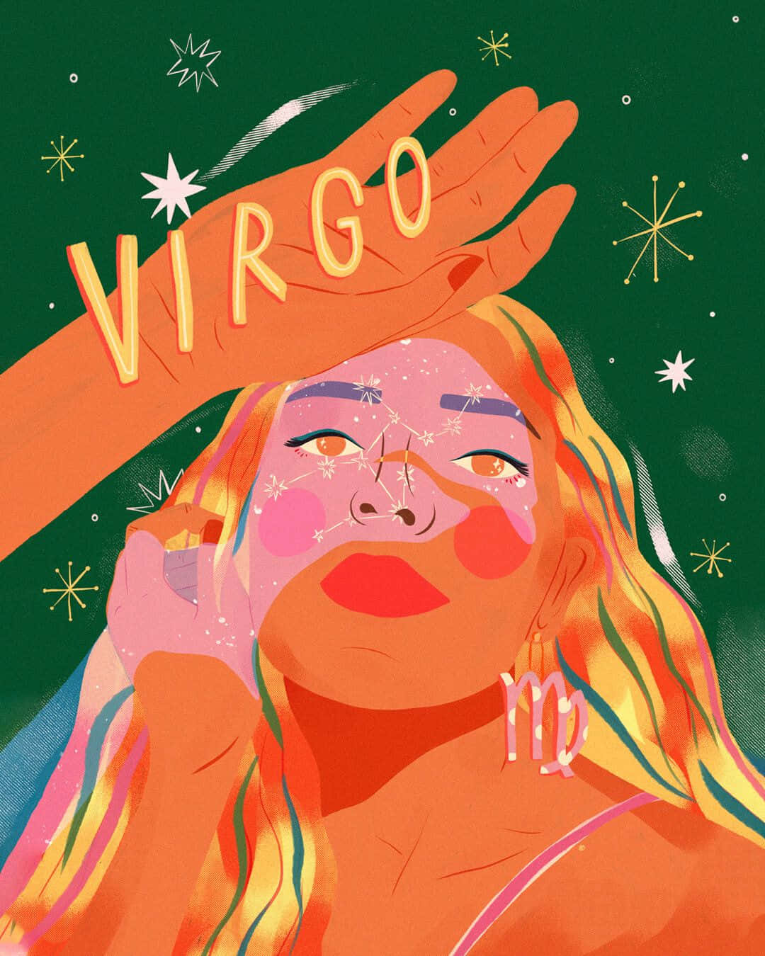 Unleash Your Inner Goddess With Virgo Aesthetic. Wallpaper