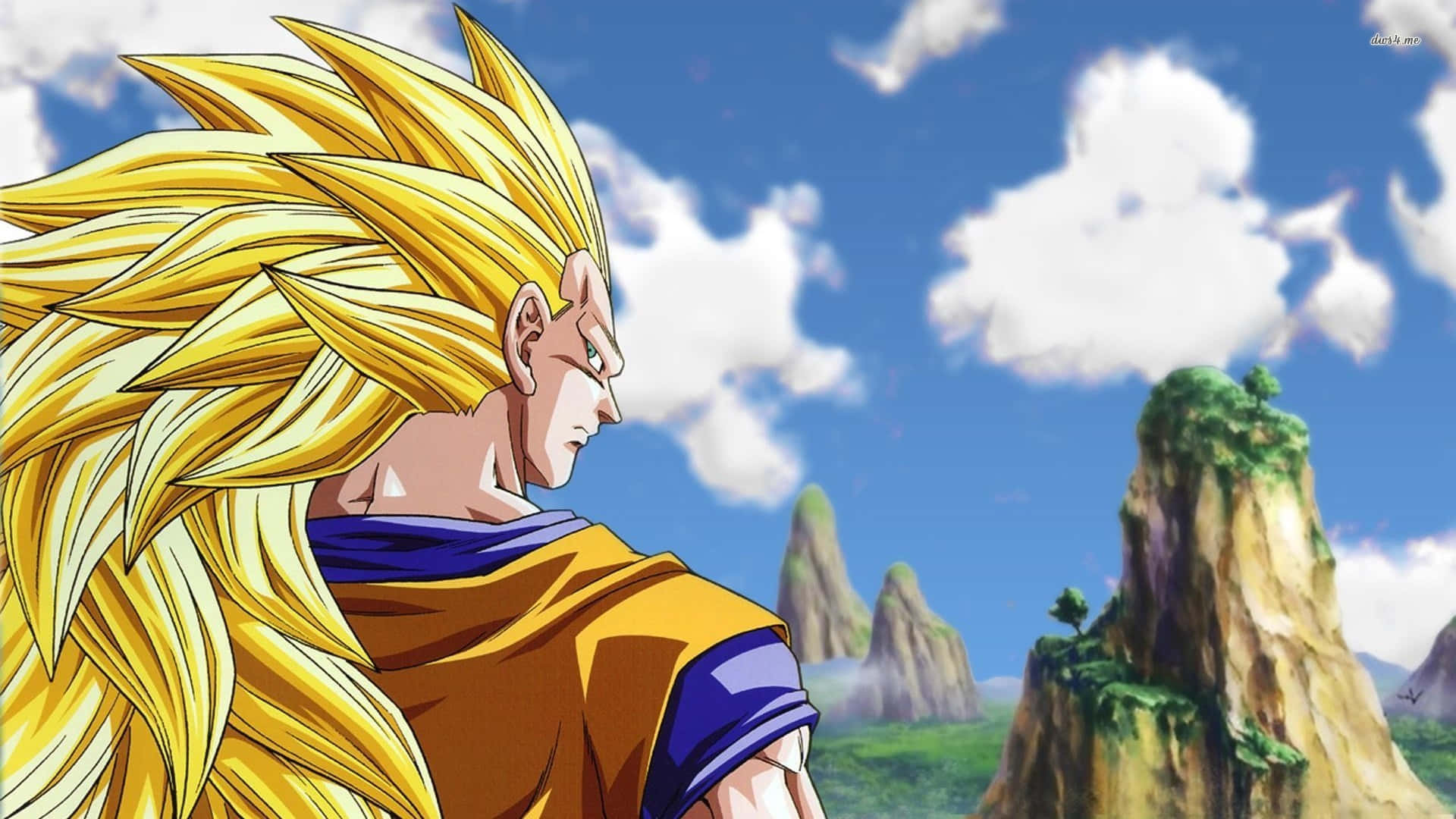 Unleash Your Inner Power With The Ssj3 Transformation Wallpaper