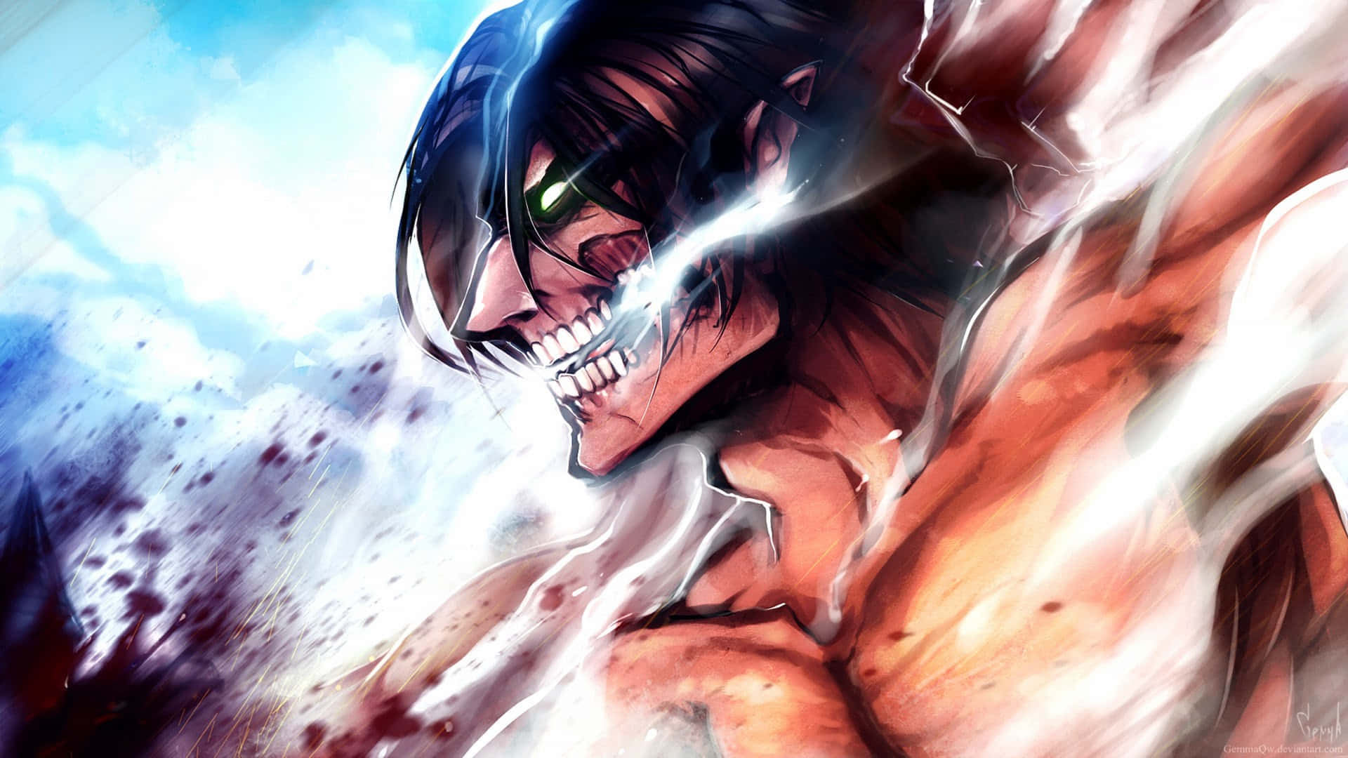 Unleash Your Inner Survey Corps Soldier In Attack On Titan Video Game. Wallpaper