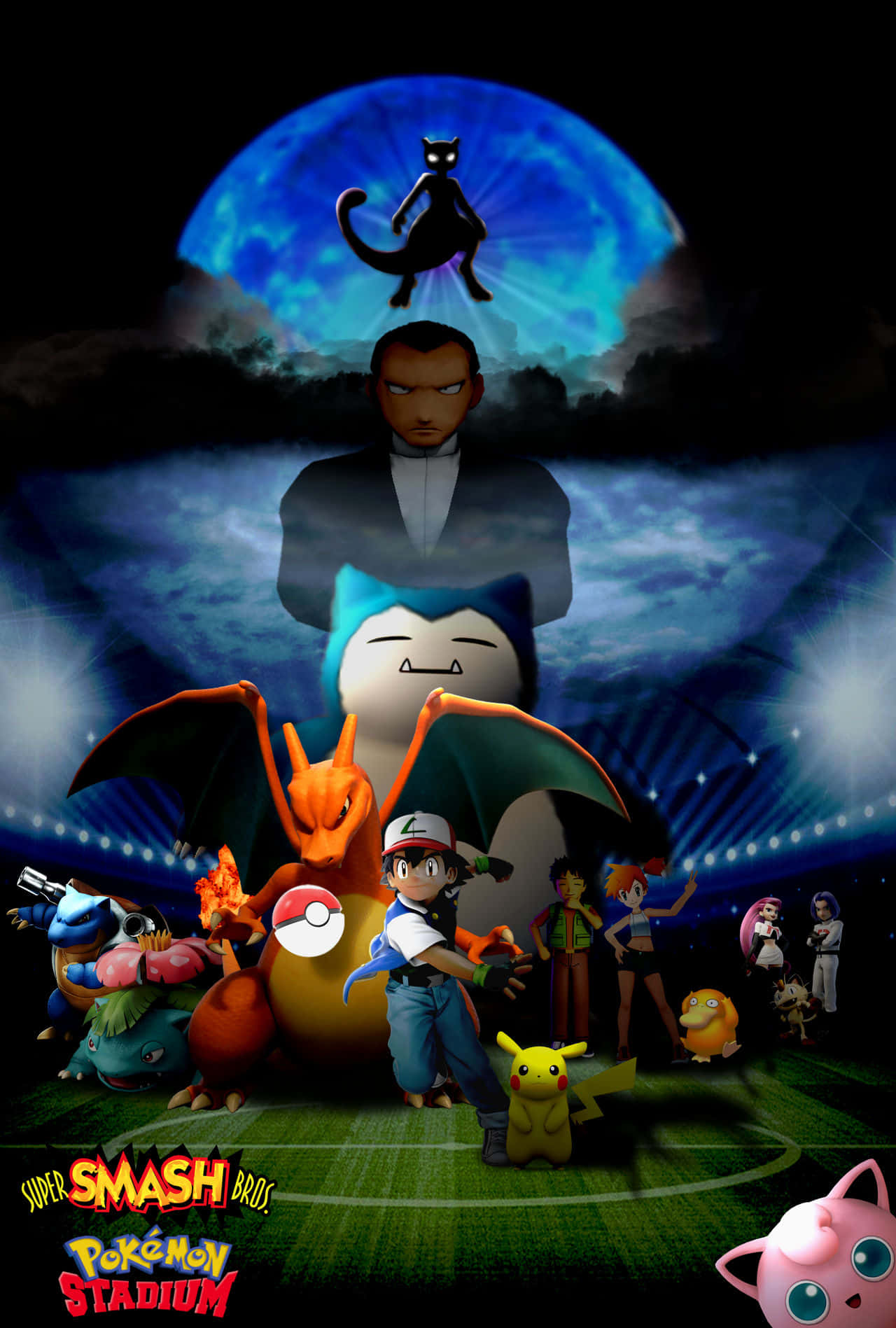 Unleash Your Pokemon's Abilities In Pokemon Stadium Wallpaper