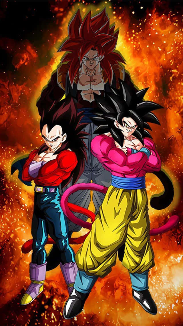 Unleash Your Super Saiyan 4 Strength Wallpaper