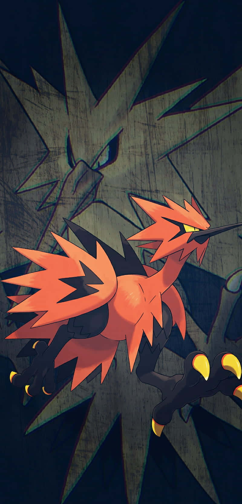 Unleashing The Power - Galarian Zapdos Wallpaper