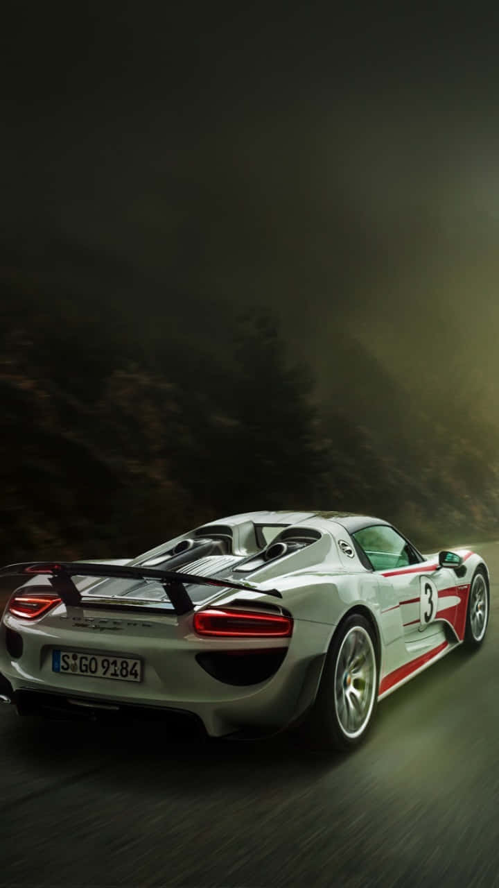 Unleashing The Power Of The Porsche 918 Spyder Wallpaper