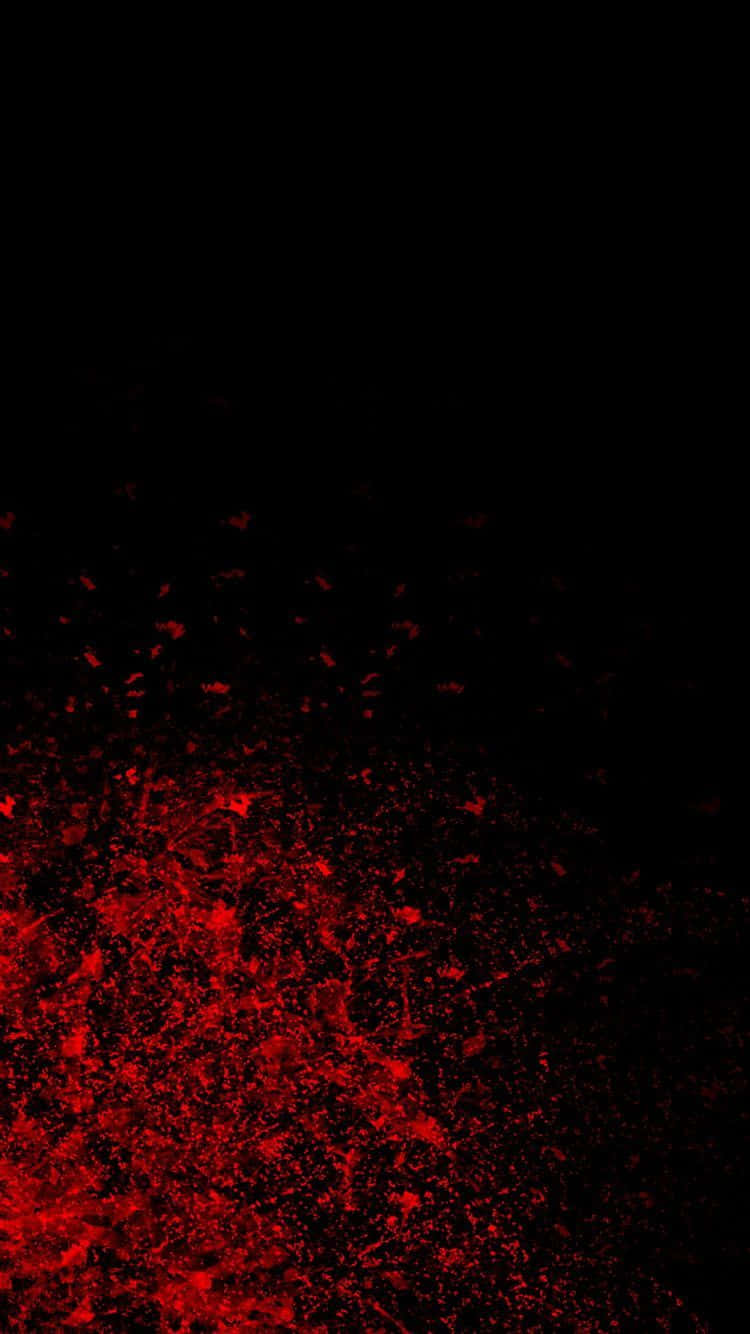 Unlimited Possibilities With Black-red Iphone Wallpaper