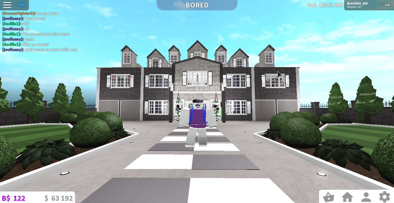 Unlock The Bloxburg Experience - Build A Home And Explore The World Wallpaper