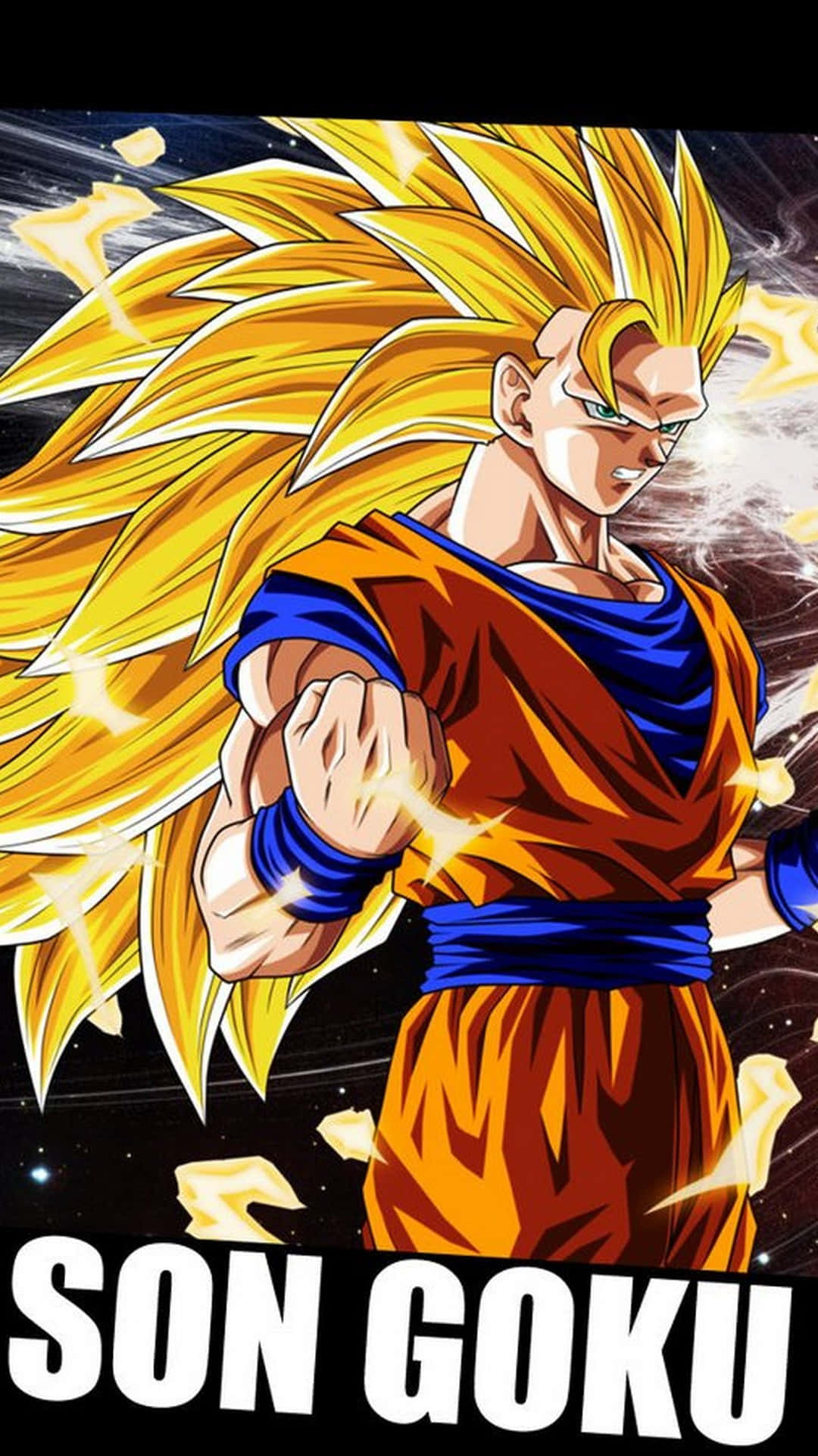 Unlock The Power Of Super Saiyan 3 With This Inspiring Animated Wallpaper. Wallpaper