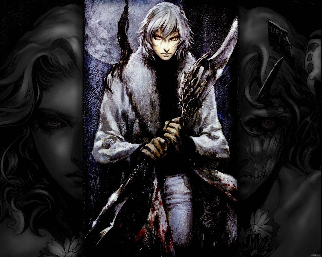 Unlock The Secret To Soma Cruz's Adventure In Castlevania Wallpaper