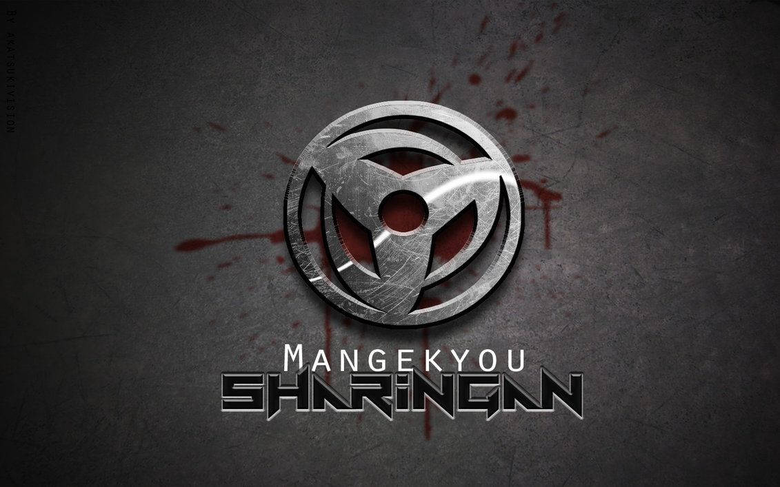 Unlock Your Inner Power With The Metallic Mangekyou Sharingan. Wallpaper