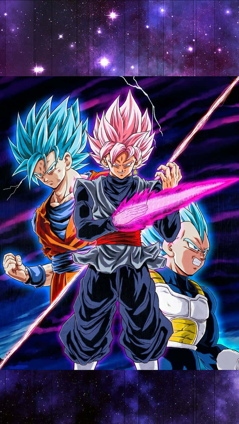 Unlock Your Passion For Goku And Vegeta With An Iphone Wallpaper