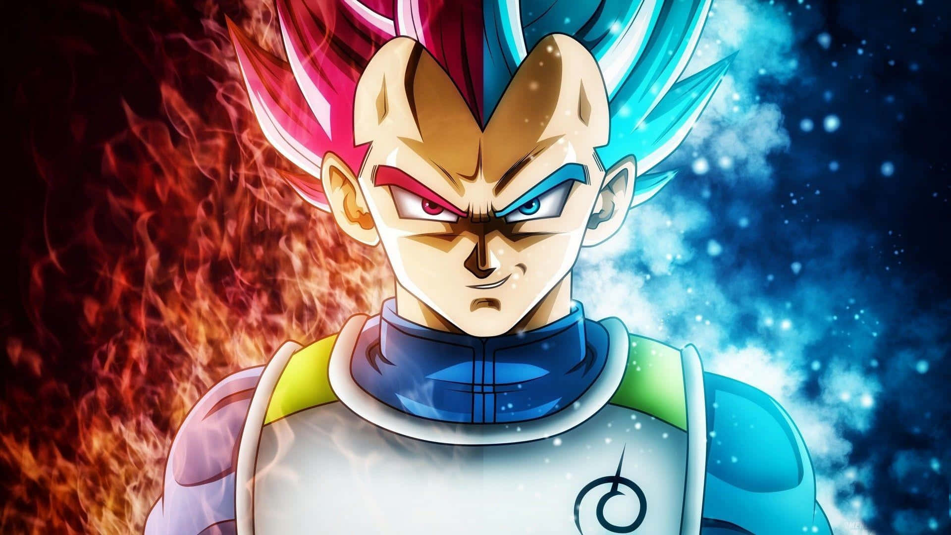 Unlocking The Power Of Super Saiyan Blue Wallpaper