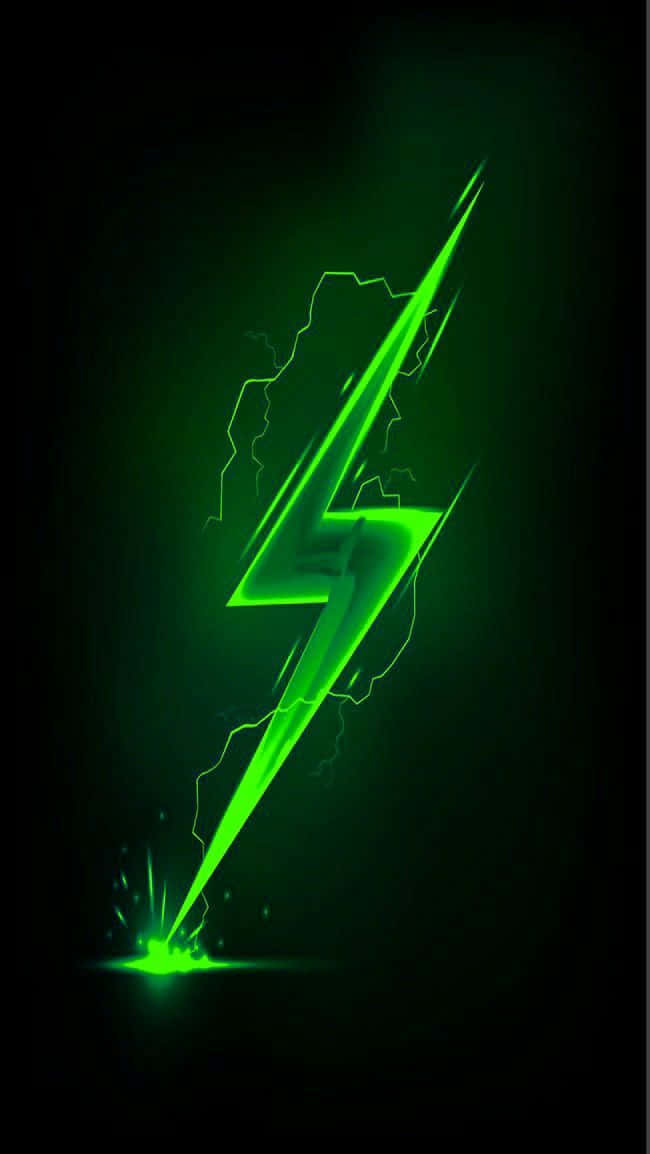 Unplug And Power Up With The New Lightning Bolt Iphone. Wallpaper