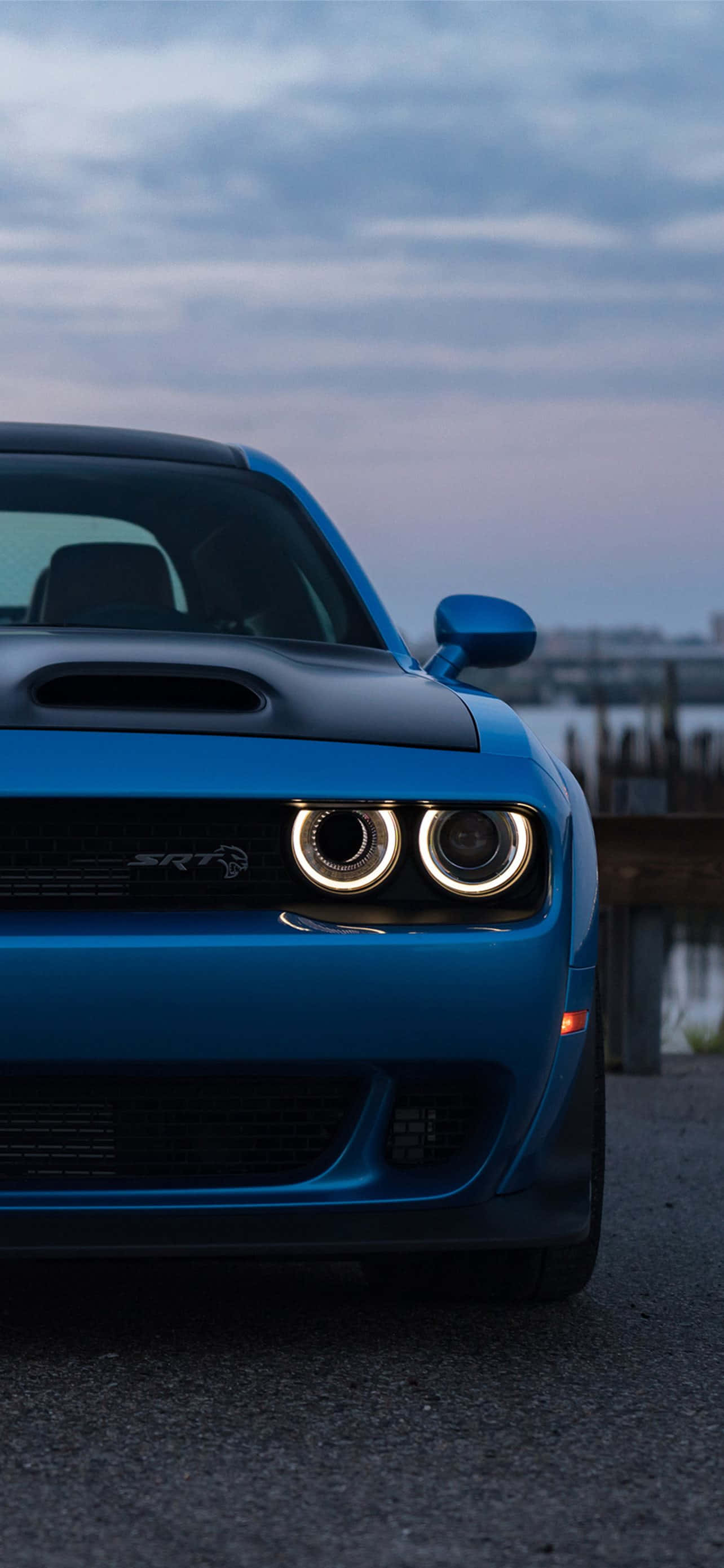 Unrivaled Power: The Dodge Hellcat Wallpaper