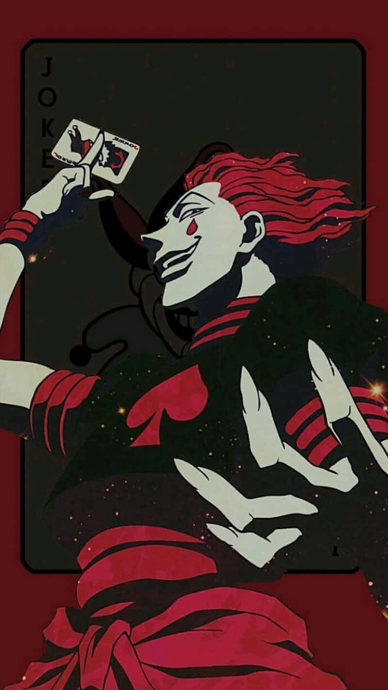 Up Your Style Game With The Ultra-cool Hisoka Iphone. Wallpaper