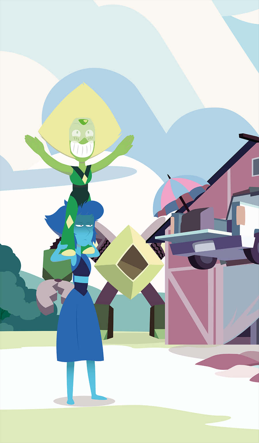 Upgrade Your Phone To The Steven Universe Version Wallpaper