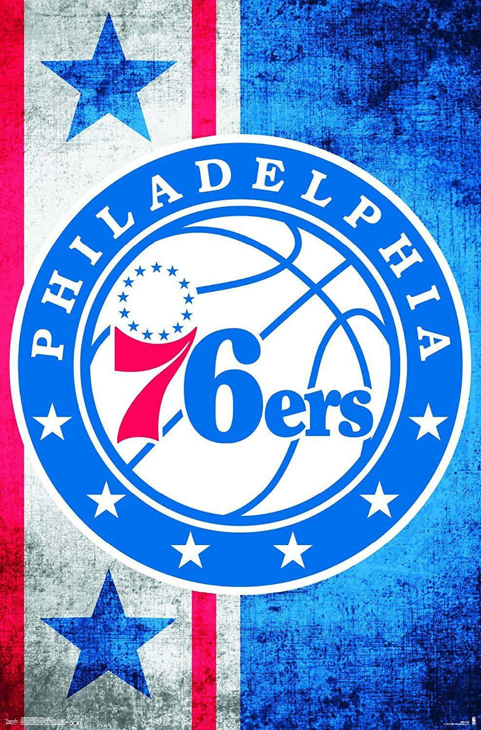 Upgrade Your Team Spirit With The Official76ers Nba Iphone Case Wallpaper