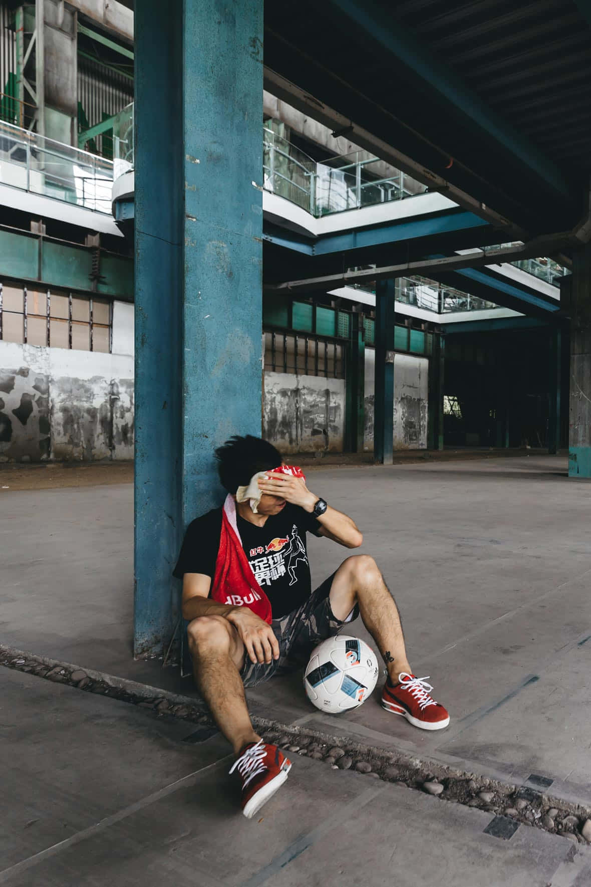 Urban Freestyle Soccer Rest Wallpaper