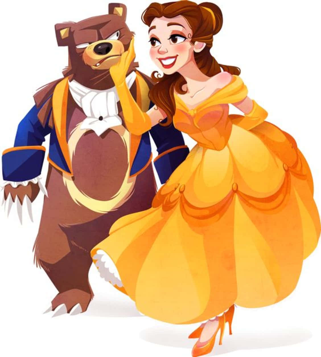 Ursaring With Belle Wallpaper