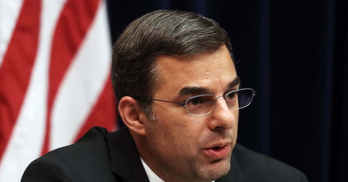 Us Congressman Justin Amash In A Candid Moment Wallpaper