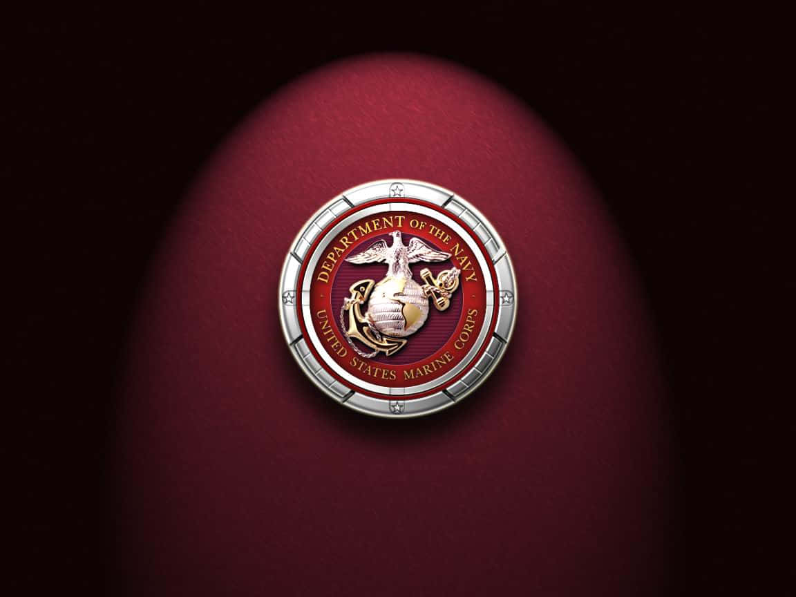 Us Marines Corps Red Aesthetic Wallpaper