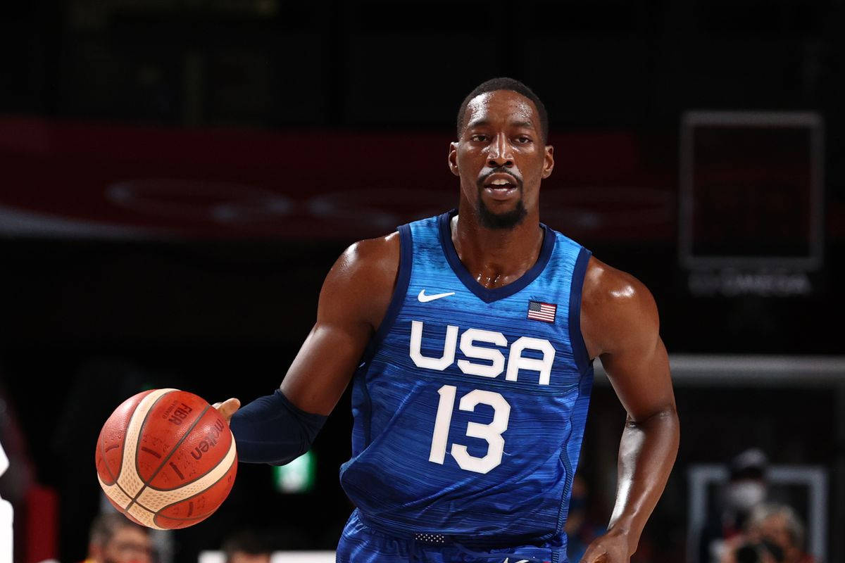 Usa Bam Adebayo Focus Shot Wallpaper