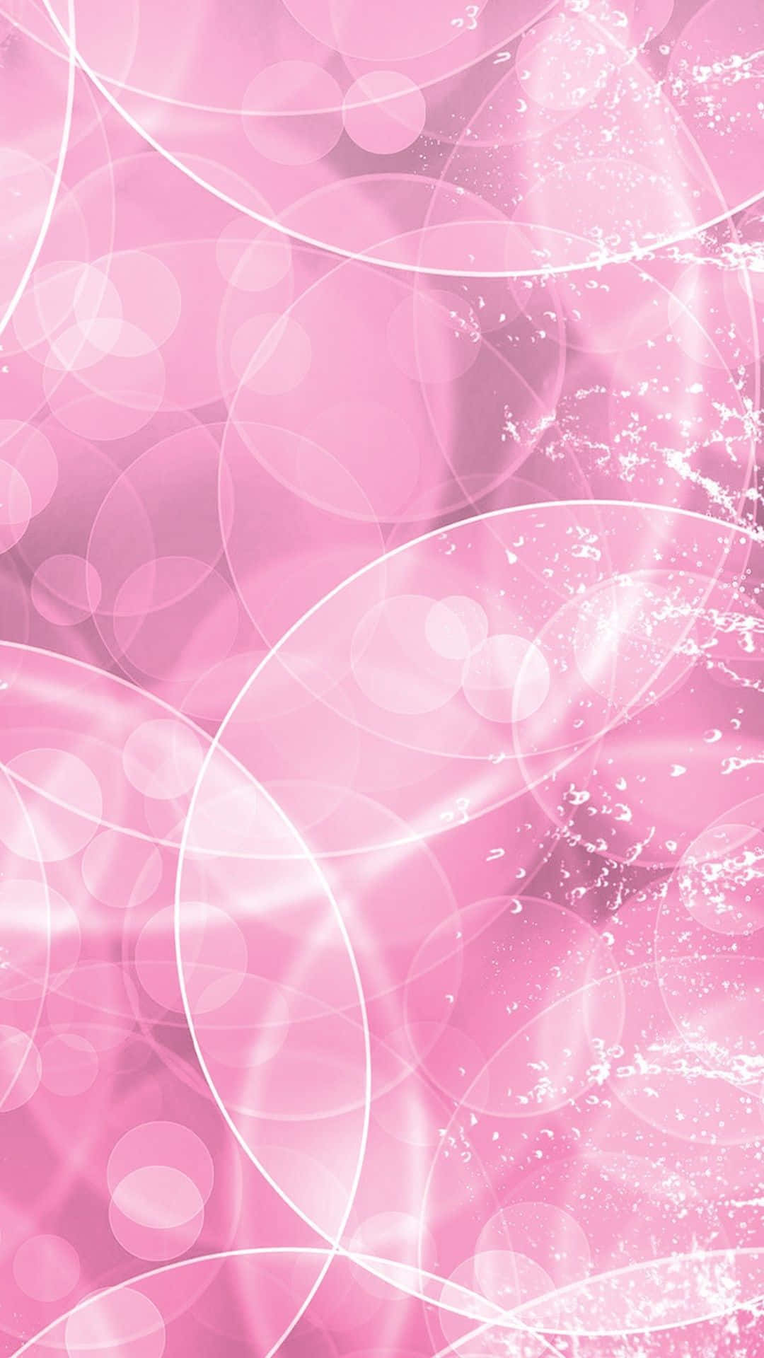 User-friendly Girly Pink Phone Display Wallpaper