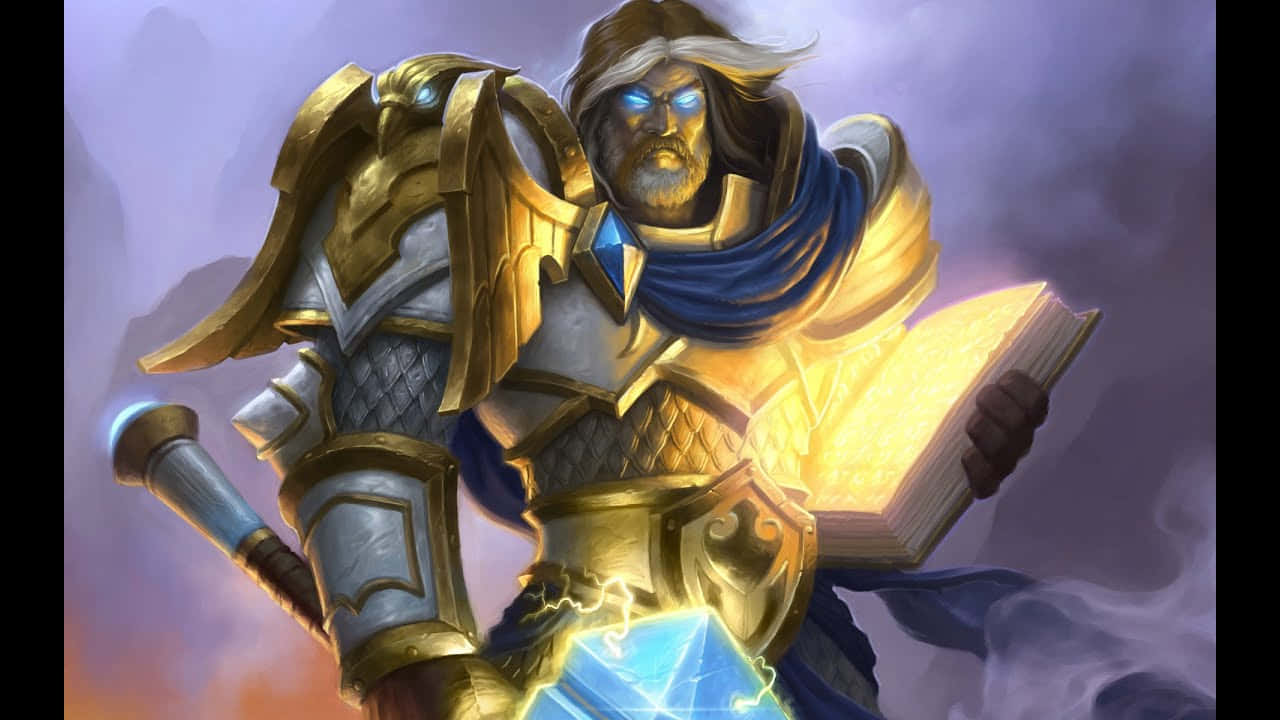 Uther Lightbringer Paladin Artwork Wallpaper